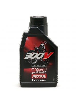 Motul 300V 4T Factory Line 5W40 Off Road Motorrad Motoröl 4l